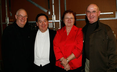 Philip Westin, Hector Salazar, Ellisha Westin, and Burt Peachy